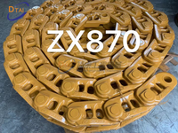 Excavator Undercarriage Spare Parts ZX870 Track Chain 三国网上娱乐城